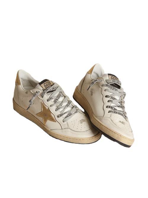 golden goose Ball Star Donna con stella e talloncino dorati Golden Goose | GWF00117F00078380608